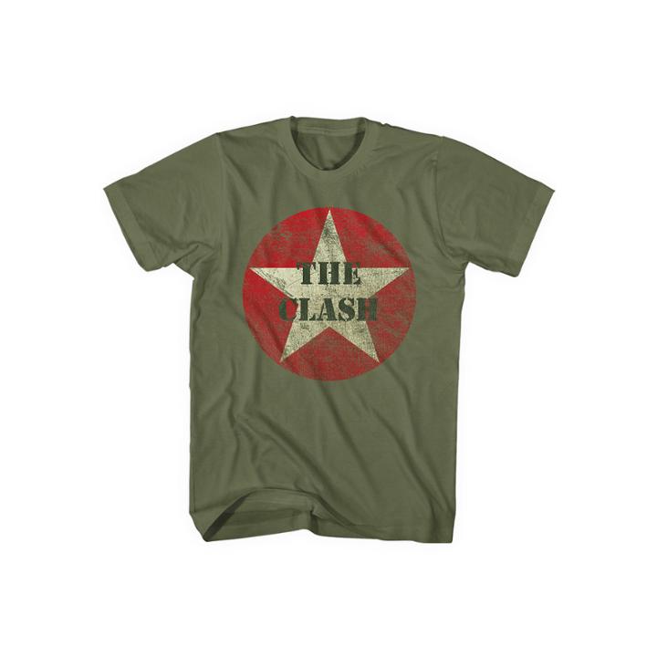 The Clash Star Circle T-shirt