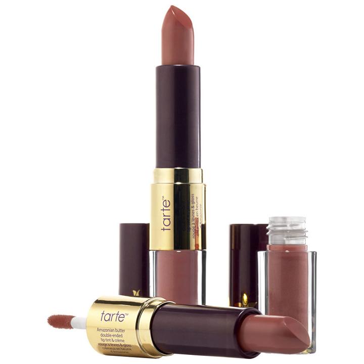 Tarte Amazonian Butter Double-ended Lip Tint & Crme Duo
