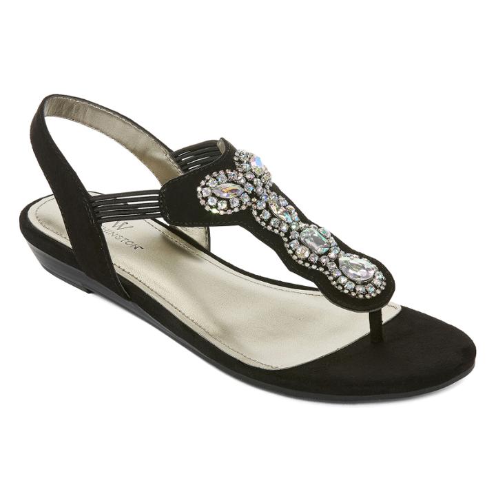 Worthington Odette Womens Flat Sandals