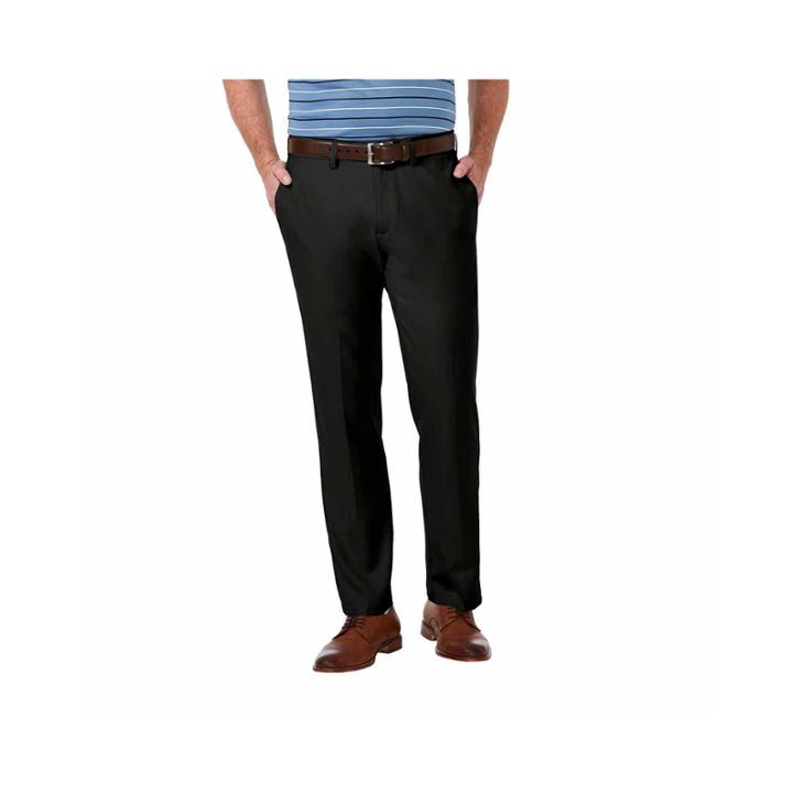 Haggar Cool 18 Flat Front Pants