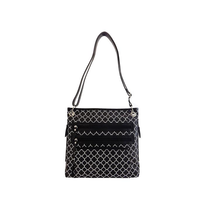 Bueno Print Multi-zip Crossbody Bag