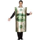 $100 Bill Adult Costume - One Size Fits Most Adults