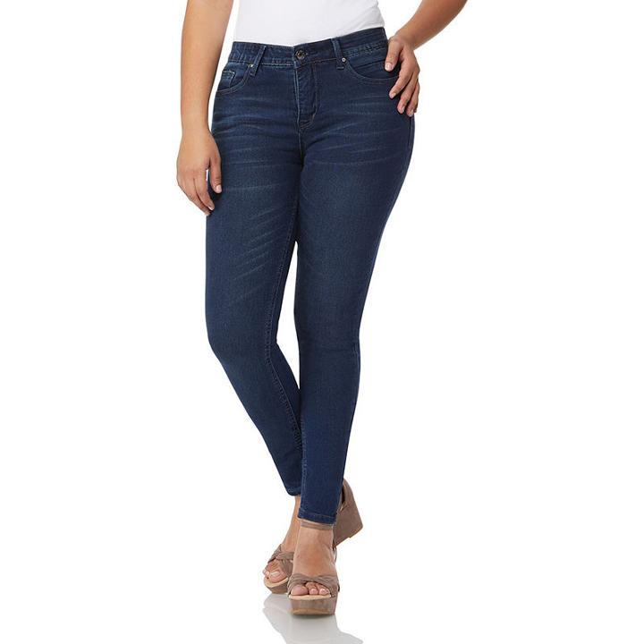 A.n.a Angel Jeans 362 Sculpt Skinny With Elastic Waistband Modern Fit Jean