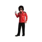 Michael Jackson Child Deluxe Red Zipper Jacket