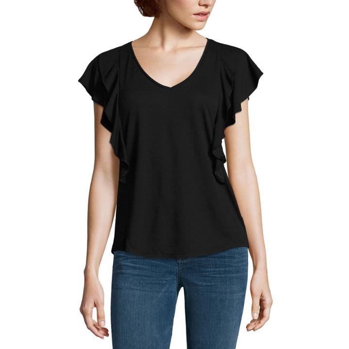 A.n.a Flutter Sleeve Tee