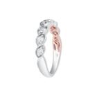 Hallmark Bridal Womens 1/2 Ct. T.w. Genuine White Diamond 10k Gold Band