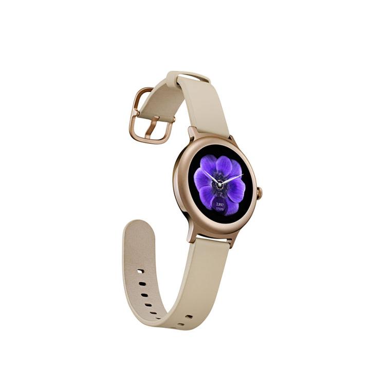 Lg Style Rose Gold/taupe Smart Watch-lg270ausapg