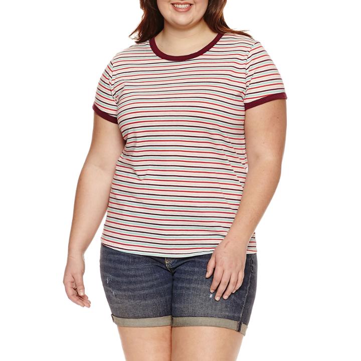 Arizona Ringer T-shirt- Juniors Plus