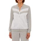 Alfred Dunner Long Weekend Lightweight Softshell Jacket-petites
