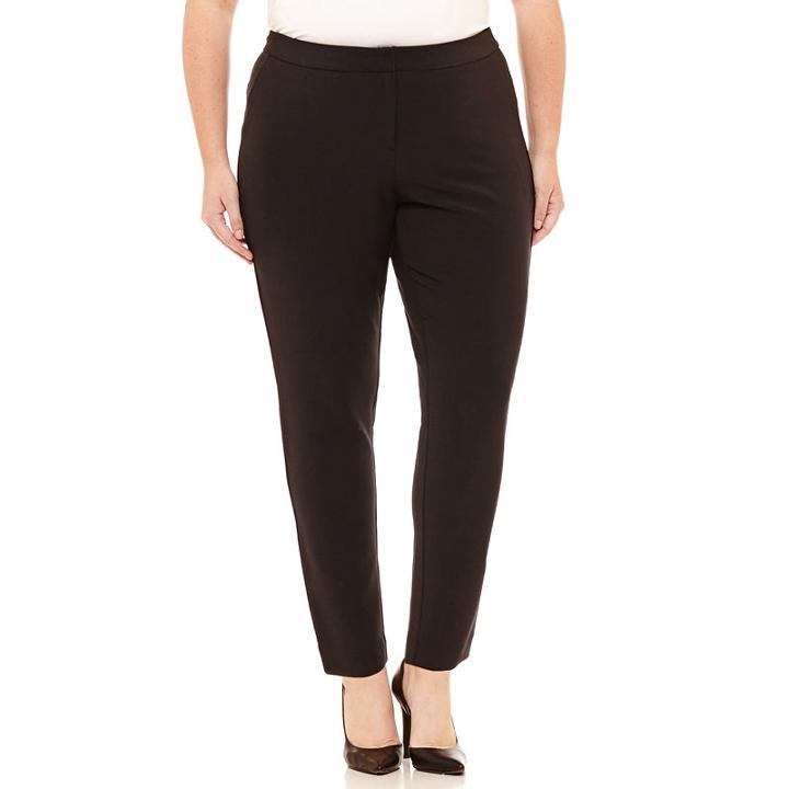 Worthington Curvy Fit Slim Pants