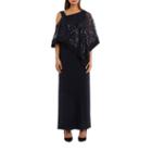 R & M Richards One Shoulder Poncho