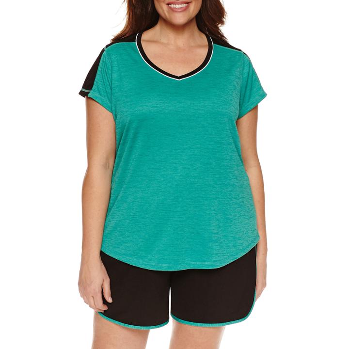 Made For Life Short Sleeve V Neck T-shirt-plus
