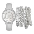 Womens Silver Tone Strap Watch-jc2405s569-004