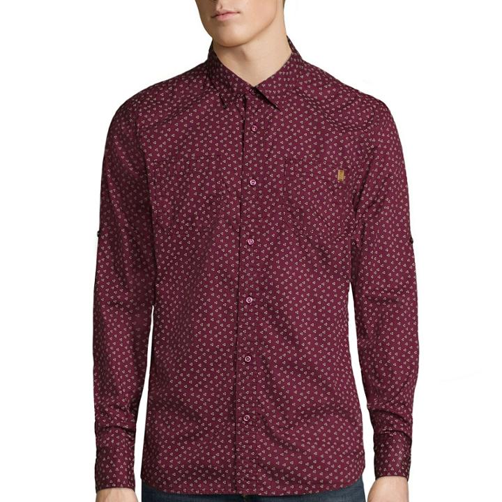 I Jeans By Buffalo Mikele Long-sleeve Woven Shirt