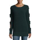 A.n.a Cut Out Sleeve Pullover Sweater