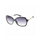 Nicole By Nicole Miller Full Frame Square Uv Protection Sunglasses-womens