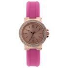 Mixit Womens Pink Strap Watch-jcp2979rpk