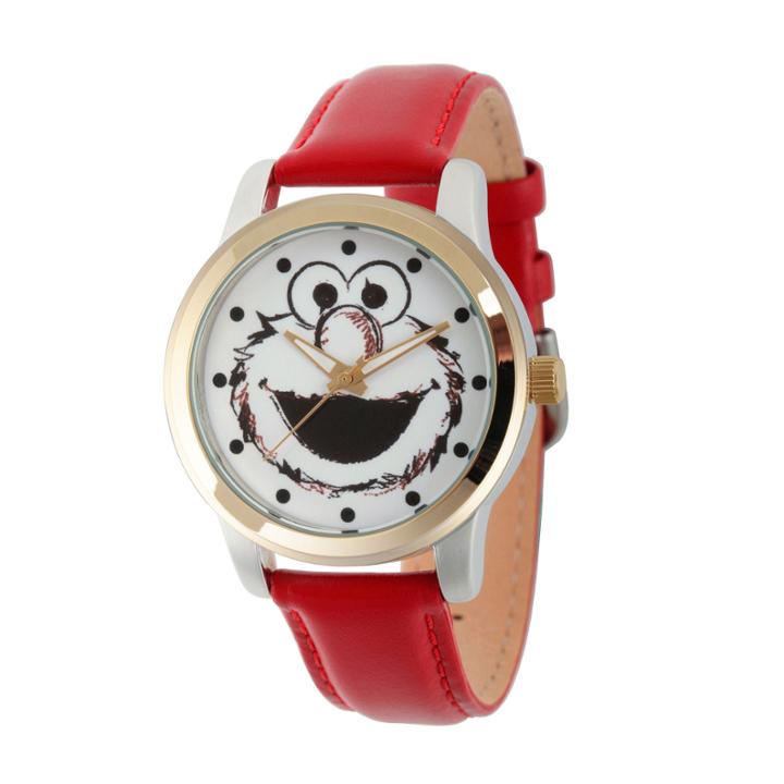 Sesame Street Unisex Red Strap Watch-wss000022