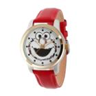 Sesame Street Unisex Red Strap Watch-wss000022