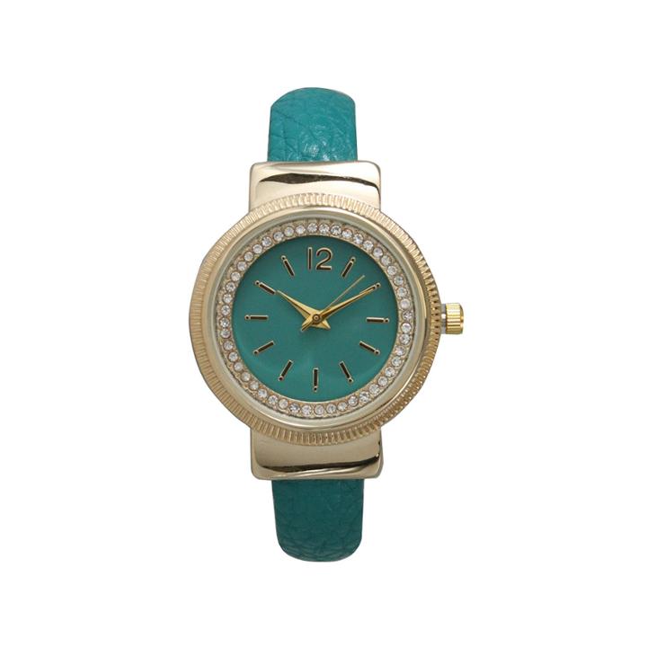Olivia Pratt Womens Blue Bangle Watch-15364