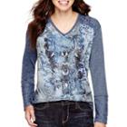 Unity&trade; Long-sleeve Mixed Media Sublimation Top