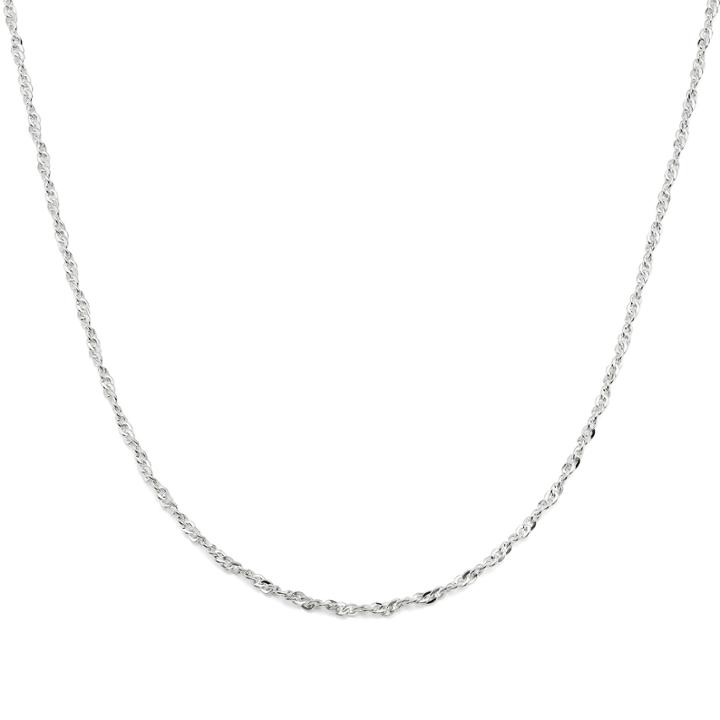 Made In Italy Sterling Silver Twisted Cable Chain Necklace
