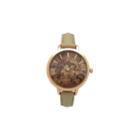 Olivia Pratt Southern Hemisphere Map Womens Gray Strap Watch-a917470grey