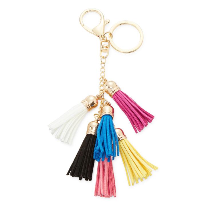 Faux Suede Tassel Charm