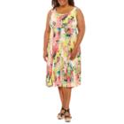 Lark Lane Braziliant Sleeveless Sheath Dress-plus