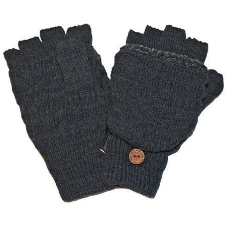 Muk Luks Fair Isle Fingerless Flip Top Gloves