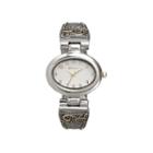 Olivia Pratt Womens Two Tone Bangle Watch-10022