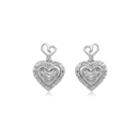 Hallmark Diamonds 1/7 Ct. T.w. Round White Diamond Sterling Silver Stud Earrings