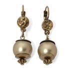 Aris By Treska Gold-tone Bead Drop Earrings