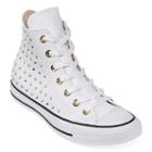Converse Ctas Leather Stud High Top Womens Sneakers