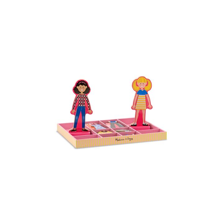 Melissa & Doug Abby & Emma Magnetic Dress-up