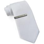 Jf J. Ferrar Slim Tie With Tie Bar