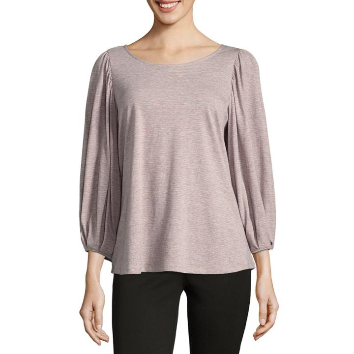 A.n.a Pleat Slv Top