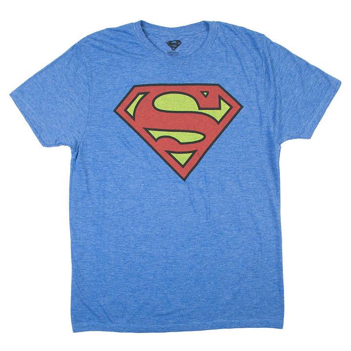 Dc Superman Logo Graphic Tee