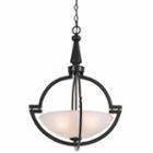 Wooten Heights 27 Tall Iron And Glass Pendant Inoil Rubbed Bronze