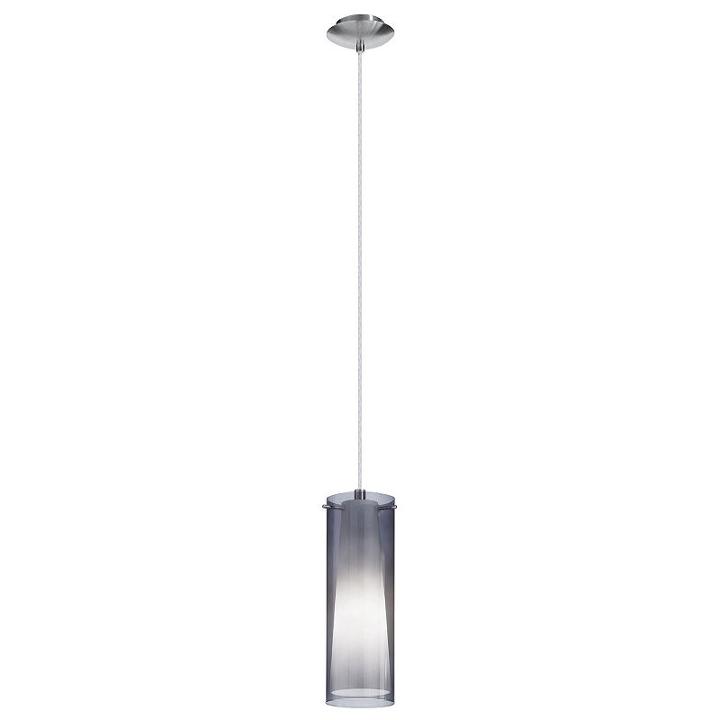 Eglo Pinto Nero 1-light 5 Inch Matte Nickel Mini Pendant Ceiling Light
