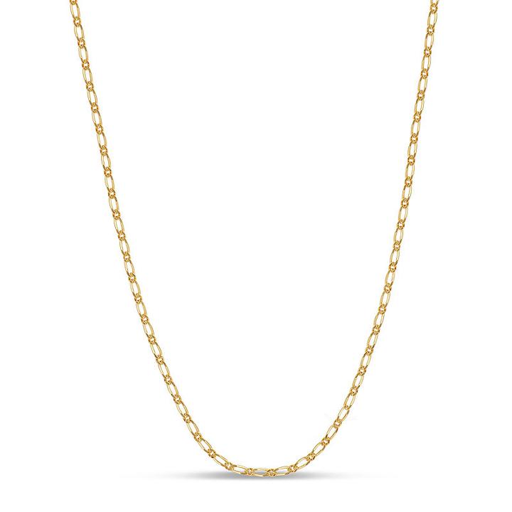 Made In Italy Solid Anchor 16 Inch Chain Necklace