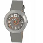 Simplify Unisex The 2700 Grey Leather-band Watch Sim2703
