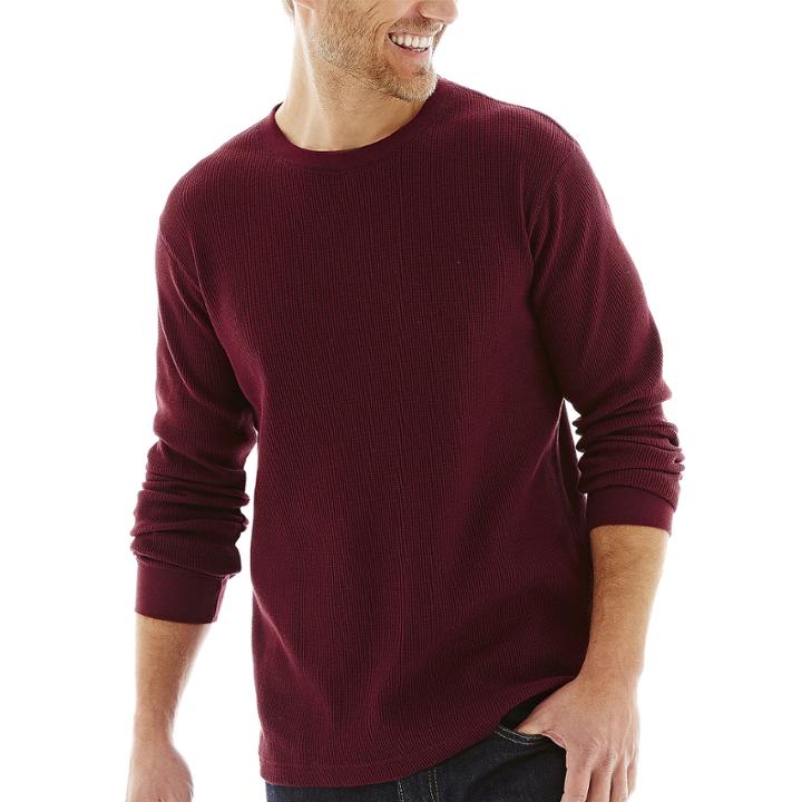 St. John's Bay Long-sleeve Legacy Waffle Thermal