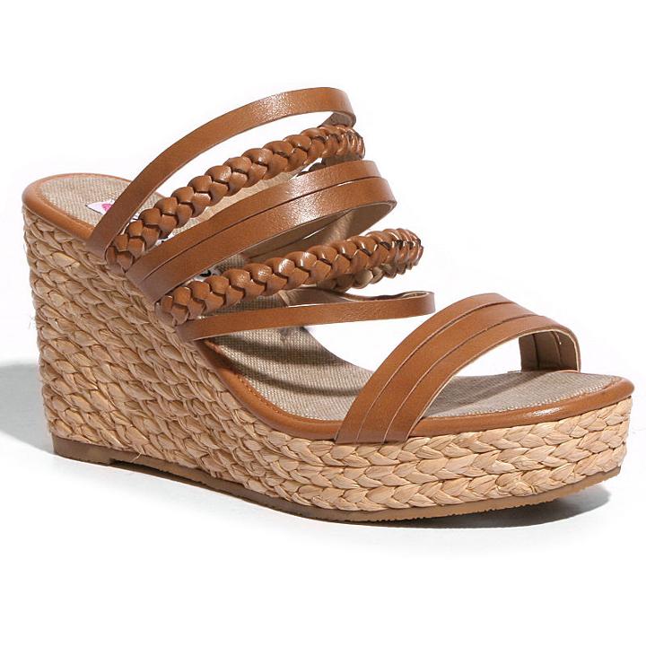 2 Lips Too Too Wanda Womens Wedge Sandals