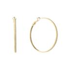 Liz Claiborne 49mm Hoop Earrings
