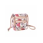 Waverly Bird Floral Double Zip Crossbody Bag