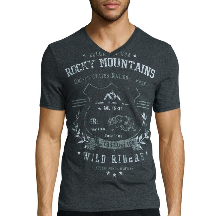 I Jeans By Buffalo Clark Short-sleeve Graphic Tee