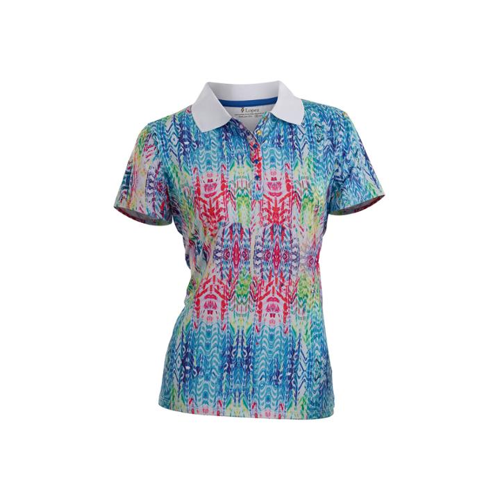 Nancy Lopez Golf Birdie Plus Short Sleeve Polo
