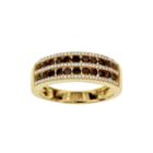 Limited Quantities 3/4 Ct. T.w. White And Color-enhanced Cognac Diamond Ring