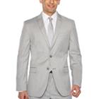 Jf J.ferrar Light Gray Classic Fit Stretch Suit Jacket